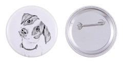 Jack Russell Terrier - nåla med din hund, lägg till ditt eget foto, Art-Dog varumärke