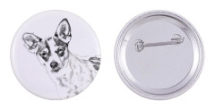 Rat Terrier - nåla med din hund, lägg till ditt eget foto, Art-Dog varumärke