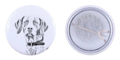 Pointer II - nåla med din hund, lägg till ditt eget foto, Art-Dog varumärke