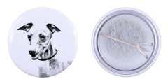 Afrikansk vinthund, Azawakh - nåla med din hund, lägg till ditt eget foto, Art-Dog varumärke
