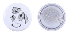 Jack Russell Terrier - nåla med din hund, lägg till ditt eget foto, Art-Dog varumärke