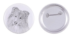 Korthårig Chihuahua - nåla med din hund, lägg till ditt eget foto, Art-Dog varumärke