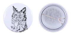 Ungersk herdehund Mudi - nåla med din hund, lägg till ditt eget foto, Art-Dog varumärke