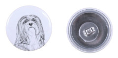 Lhasa Apso - unika hundörhängen, ditt husdjur på nyckelring, Art-Dogs eget varumärke