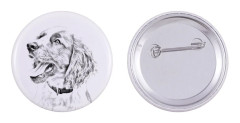 Engelsk Springer Spaniel - nåla med din hund, lägg till ditt eget foto, Art-Dog varumärke