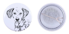 Dalmatian, Dalmatian Pointer - nåla med din hund, lägg till ditt eget foto, Art-Dog varumärke