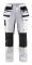 MÅLARBYXA 7910 1000 STRETCH DAM VIT/SVART D19 | Beijerbygg Byggmaterial
