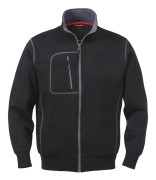 SWEATSHIRTJACKA 1747 DF SVART STL L | Beijerbygg Byggmaterial