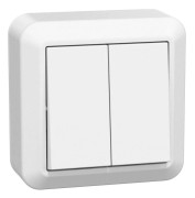 STRÖMBRYTARE CONNECT 2 HOME KRON UTP VIT 16A | Beijerbygg Byggmaterial