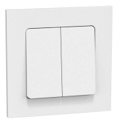 STRÖMBRYTARE CONNECT 2 HOME D-TRAPP INF VIT 16A | Beijerbygg Byggmaterial