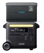KIT Elektrisk station Anker SOLIX F2600 med BP2600, Batteri 5120Wh