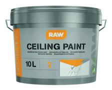 RAW TAKFÄRG GL 2 10L HELVIT 0500 | Beijerbygg Byggmaterial