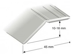 NIVÅLIST 10-16 MM SILV 200CM NR 193 SJÄLVHÄFTANDE 12ST/FRP | Beijerbygg Byggmaterial