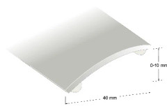 NIVÅLIST 0-15 MM ROSTFRI 200CM FRP=12 ST NR 140 SJÄLVHÄFTANDE | Beijerbygg Byggmaterial