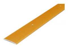 SKARVLIST 40MM SLÄT GULD 200CM INKLUSIVE SKRUV | Beijerbygg Byggmaterial