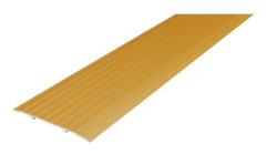 SKARVLIST 100MM RÄFFLAD GULD 100CM INKLUSIVE SKRUV | Beijerbygg Byggmaterial
