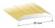 SKARVLIST 25MM GULD 200CM NR4 (12) | Beijerbygg Byggmaterial