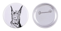 Great Dane - nåla med din hund, lägg till ditt eget foto, Art-Dog varumärke