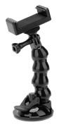 Telesin sugkopp för glasfäste Telesin Gopro 10 9 8 7 6 5 4 3+ Max / Gp-suc-006