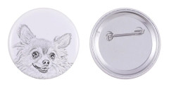 Korthårig Chihuahua I - nåla med din hund, lägg till ditt eget foto, Art-Dog varumärke
