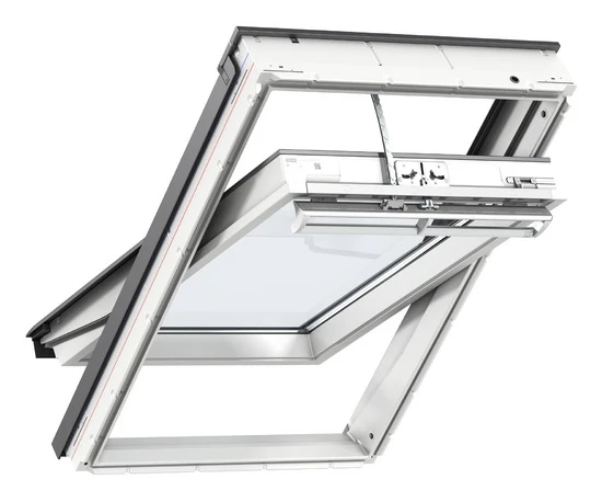 TAKFÖNSTER PIVÅ AL VIT INTEGRA EL 3GLAS 68 940X1180 | Beijerbygg Byggmaterial