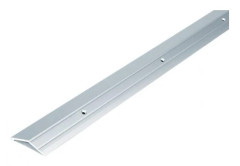NIVÅLIST 15X45MM SILVER 100CM INKLUSIVE SKRUV | Beijerbygg Byggmaterial