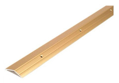 NIVÅLIST 15X45MM GULD 100CM INKLUSIVE SKRUV | Beijerbygg Byggmaterial