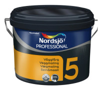 VÄGGFÄRG NORDSJÖ PROFESSIONAL 5 S0500-N INOMHUS 10L | Beijerbygg Byggmaterial