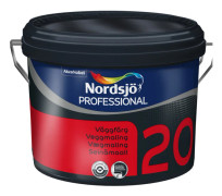 VÄGGFÄRG PRO 20 NORDSJÖVIT 10L NORDSJÖ | Beijerbygg Byggmaterial