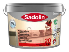  Väggfärg halvmatt Sadolin