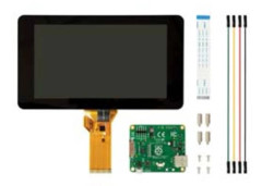 Raspberry Pi® Touch Display Displaymodul 17.8 cm (7 tum) 800 x 480 Pixel Passar till: Raspberry Pi®