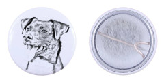 Dansk-svensk lanthund - nåla med din hund, lägg till ditt eget foto, Art-Dog varumärke