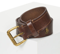 Bälten Polo Ralph Lauren RGD CHRM BT-CASUAL-TUMBLED LEATHER