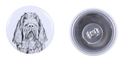 Italian Wirehaired Pointer, Spinone italiano - unika örhängen med en hund, ditt husdjur på en nyckelring, Art-Dogs eget varumärke