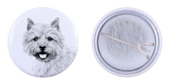 Norwich Terrier - nåla med din hund, lägg till ditt eget foto, Art-Dog varumärke