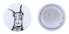 Doberman, Dobermann I - nåla med din hund, lägg till ditt eget foto, Art-Dog varumärke