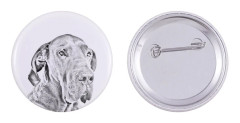 Great Dane I - nåla med din hund, lägg till ditt eget foto, Art-Dog varumärke