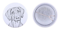 Rhodesian Ridgeback, afrikansk lejonhund - nåla med din hund, lägg till ditt eget foto, Art-Dog varumärke