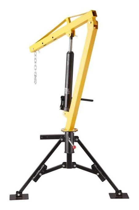 Lastbilskran - VEVOR - 1160 x 1140 x 1720 mm, last 454 kg, vridbar 360°, kapacitet 500 lb, 750 lb, 1000 lb