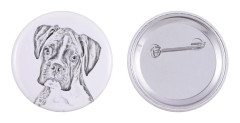 Boxer, Boxer III - nåla med din hund, lägg till ditt eget foto, Art-Dog varumärke