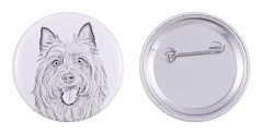 Australisk terrier, Aussie - nåla med din hund, lägg till ditt eget foto, Art-Dog varumärke