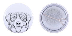 Entlebucher - nåla med din hund, lägg till ditt eget foto, Art-Dog varumärke