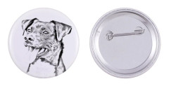Dansk-svensk lanthund - nåla med din hund, lägg till ditt eget foto, Art-Dog varumärke