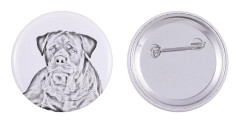 Rottweiler - nåla med din hund, lägg till ditt eget foto, Art-Dog varumärke