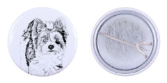 Biewer Yorkshire Terrier - nåla med din hund, lägg till ditt eget foto, Art-Dog varumärke