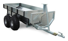 TIMMERVAGN ATV MED FLAK