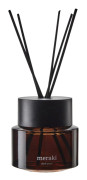 Meraki - Duftfrisker, Dark wood & White Garden - Doftfräschare - Dark wood, Brown - H8 x D7 cm