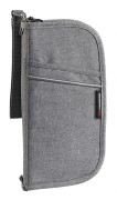 Caribee Document Wallet - Charcoal Distress