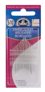 Broderinålar - DMC - Modell 1765 - Pack med 12 eller 16 - Flerfärgad - Storlek 5/10 Blandad