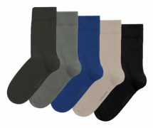 Björn Borg Essential Socks 5-pack Multi, 36-40